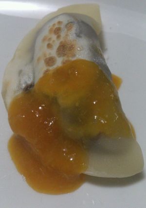 残り餃子の皮チョコパイみかんジャムかけ-レシピのメイン写真