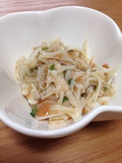 えのきの梅肉和え-レシピのメイン写真