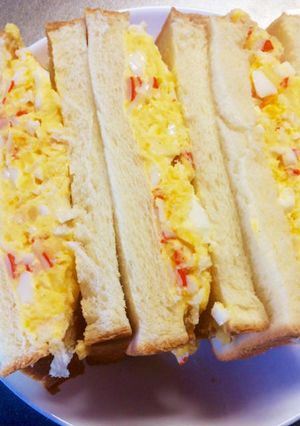 カニカマポテトサンド-レシピのメイン写真