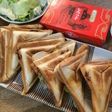 崎陽軒のシュウマイでホットサンド♪