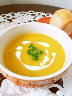 スパイス・パンプキン・スープ-レシピのメイン写真