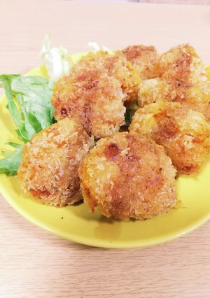 お弁当に。簡単かぼちゃコロッケ-レシピのメイン写真
