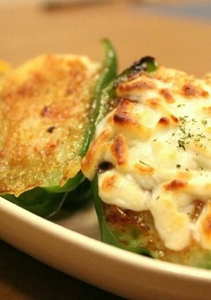 ✾ピーマンのじゃが詰め焼き✾-レシピのメイン写真