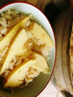 土鍋でご飯♪たけのこご飯-レシピのメイン写真