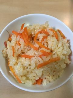 にんじんきんぴらの混ぜご飯-レシピのメイン写真