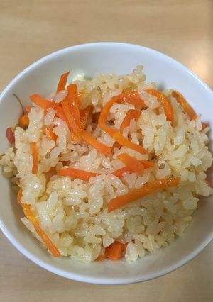 にんじんきんぴらの混ぜご飯-レシピのメイン写真