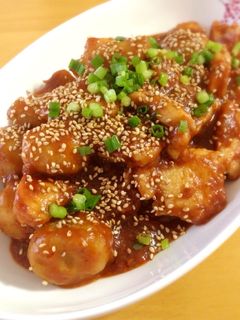 美味しい♪鶏胸肉と里芋のピリ辛味噌煮☆-レシピのメイン写真