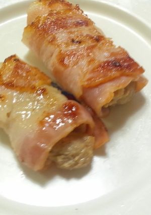 大豆のお肉のベーコン巻き-レシピのメイン写真