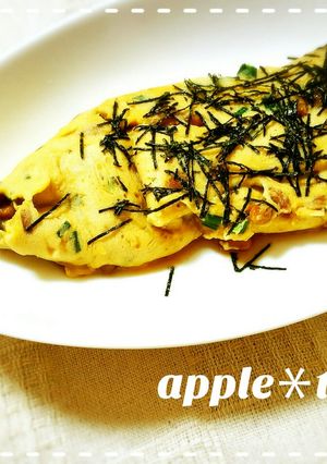 簡単美味♪中華風納豆オムレツ-レシピのメイン写真