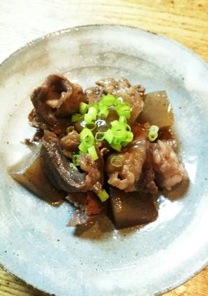 牛スジのぽん酢煮込み-レシピのメイン写真