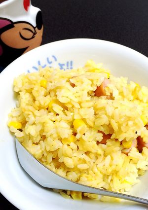コンソメでうちの簡単パラパラ炒飯-レシピのメイン写真