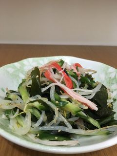 創味シャンタンdeもやしとわかめのナムル-レシピのメイン写真