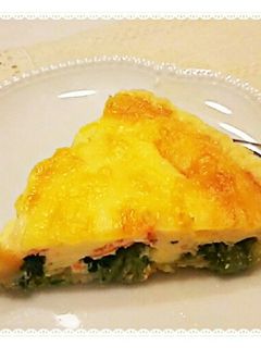 ほうれん草とスモークサーモンのキッシュ-レシピのメイン写真