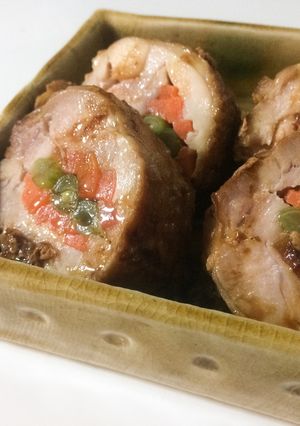 鶏肉の野菜巻き-レシピのメイン写真