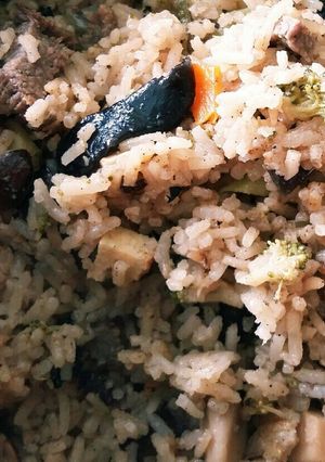 炊き込みご飯♪なんちゃってビビンバ-レシピのメイン写真
