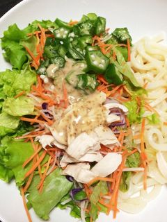サラダうどん★はなまるうどん風-レシピのメイン写真