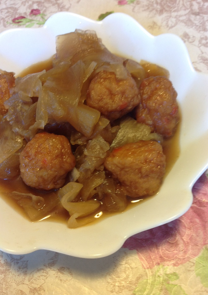 【母レシピ】揚げボールと大根の煮物♪-レシピのメイン写真