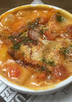 ピザ風ココットカマン-レシピのメイン写真