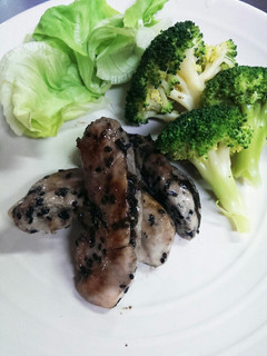 ごま塩ふりかけのささみ焼き-レシピのメイン写真