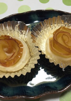 薔薇のアップルパイ-レシピのメイン写真