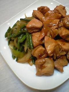 簡単おかず♪照り焼きチキンとつけ合わせ-レシピのメイン写真