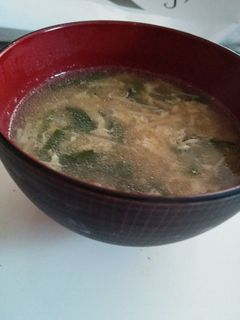 えのきにらたまスープ-レシピのメイン写真