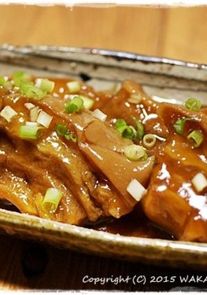 ■車麩の甘辛揚げ煮■お麩deお肉風-レシピのメイン写真