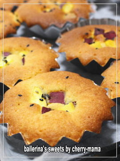 ホットケーキMで★さつまいものマドレーヌ-レシピのメイン写真