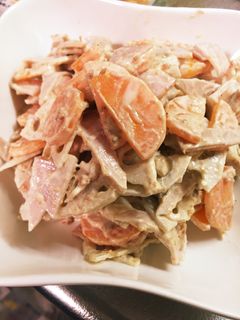 さっぱり♡レンコンの梅マヨサラダ-レシピのメイン写真