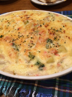 缶詰で簡単!クラムチャウダーグラタン-レシピのメイン写真
