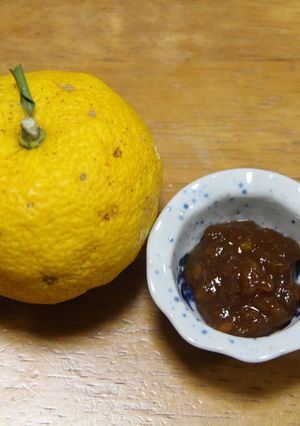 柚子皮ころころ粗みじん 香る柚子味噌-レシピのメイン写真