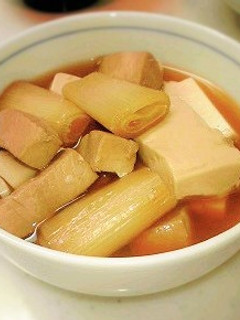 まぐろのブツ切りで◇ねぎま鍋風煮物-レシピのメイン写真