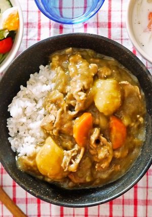 簡単♪普通のカレーライス☆隠し味は…-レシピのメイン写真