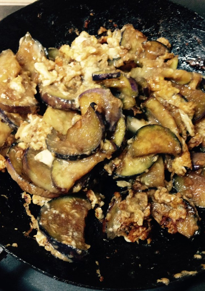 大豆のお肉とナスのこってり旨炒め-レシピのメイン写真