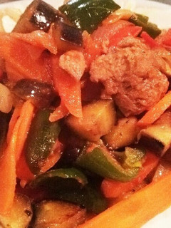 大豆のお肉でヘルシー★常備野菜炒め！-レシピのメイン写真