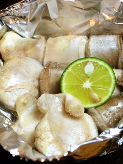 鮭の白子♪ホイルで塩焼き-レシピのメイン写真