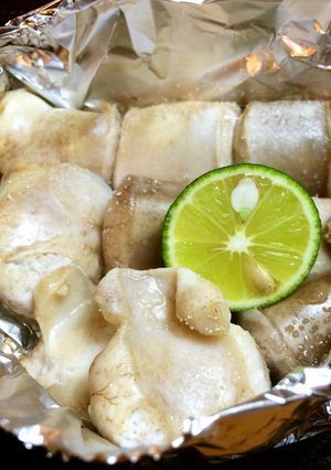 鮭の白子♪ホイルで塩焼き-レシピのメイン写真