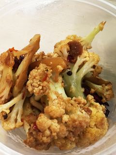 カリフラワーとザーサイの炒め物-レシピのメイン写真