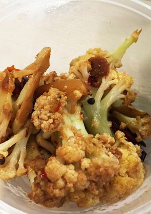 カリフラワーとザーサイの炒め物-レシピのメイン写真