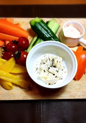 野菜スティック♪ディプ2種(*^^)v-レシピのメイン写真