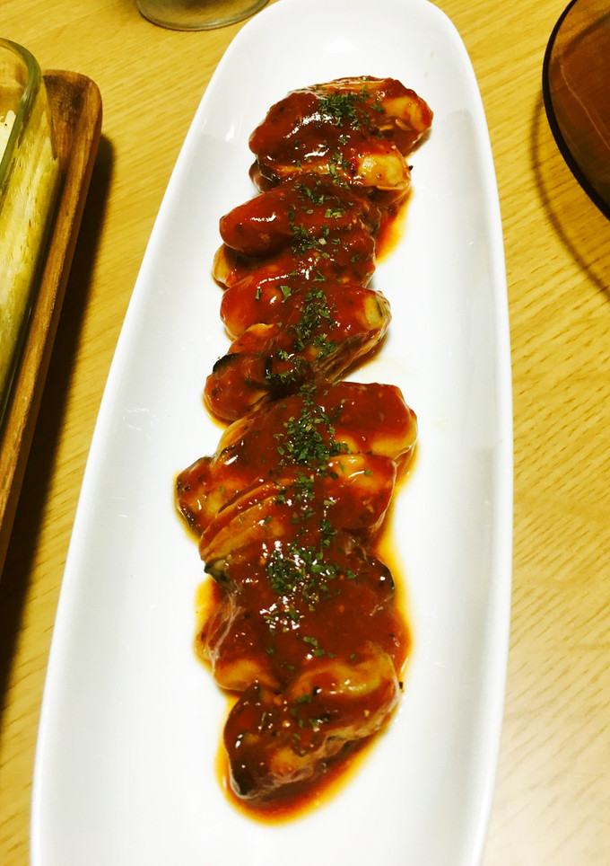 牡蠣のトマト煮-レシピのメイン写真