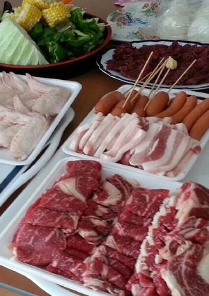 ★BBQ 下準備 材料★ピリ辛 手羽先-レシピのメイン写真