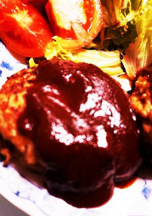 簡単なのに本格的なジューシーハンバーグ☆-レシピのメイン写真