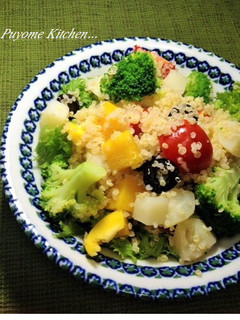 キヌアのサラダ-レシピのメイン写真