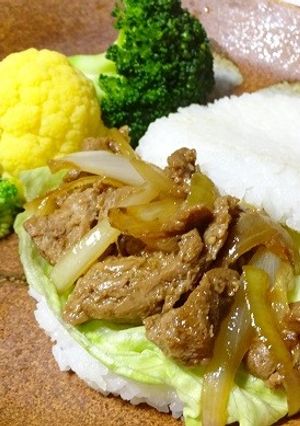 大豆のお肉でライスバーガー-レシピのメイン写真