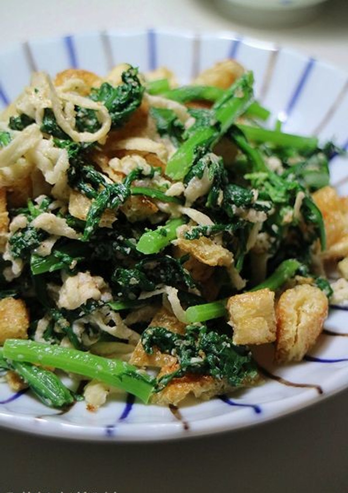 春菊と切り干し大根のマヨ胡麻和え-レシピのメイン写真