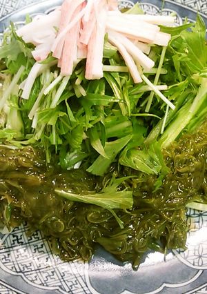 芋介めかぶサラダ-レシピのメイン写真
