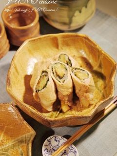 ☆肉巻き茄子の和風揚げ煮☆-レシピのメイン写真