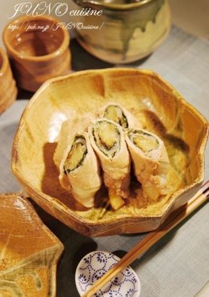 ☆肉巻き茄子の和風揚げ煮☆-レシピのメイン写真