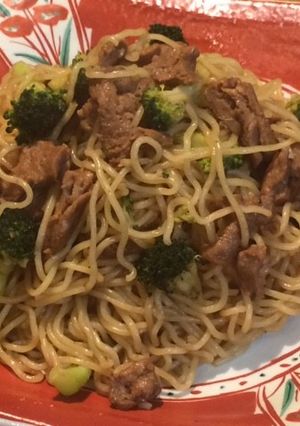 大豆のお肉でヘルシーオイスター焼きそば-レシピのメイン写真